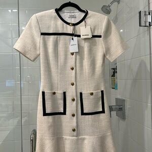 Sandro Jaipur tweed dress